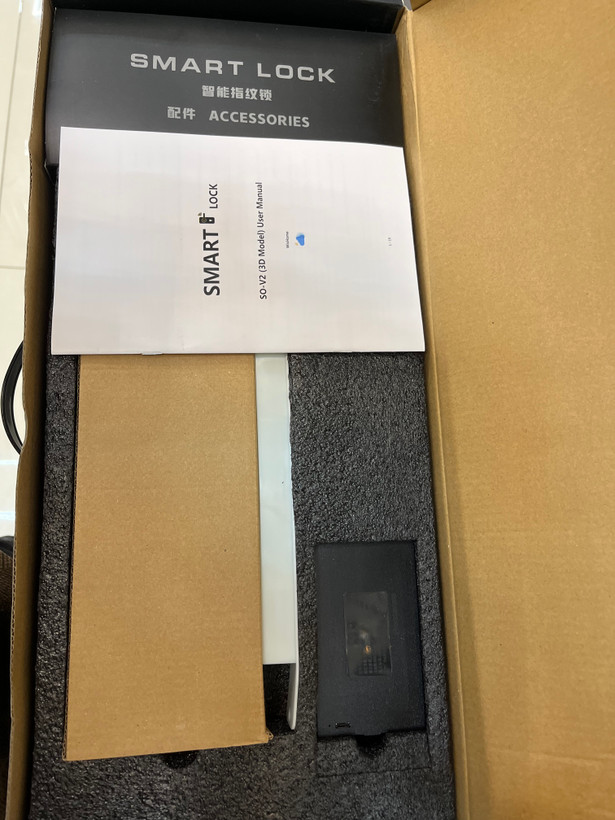 دستگیره هوشمند مدل Fully automatic 3D face smart lock