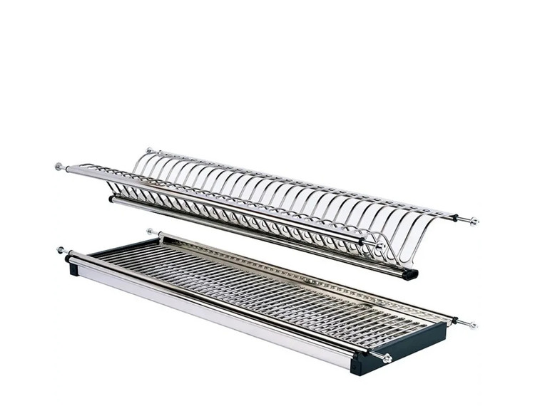 ابچکان استیل دو طبقه پلاتین کد 1026
