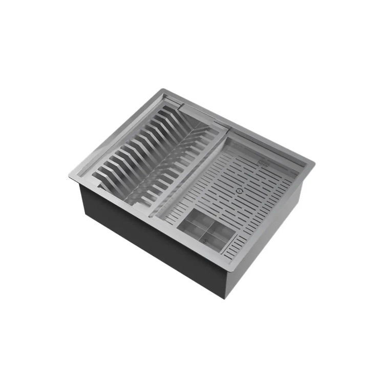 آبچکان استیل توکار مربعی 50*50 سانتی رامون کد RA55